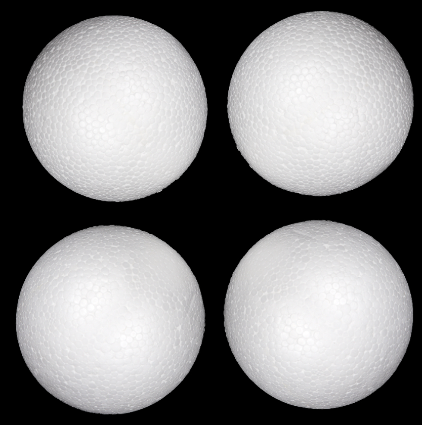 Deco Foam Balls 75mm - 4Pc