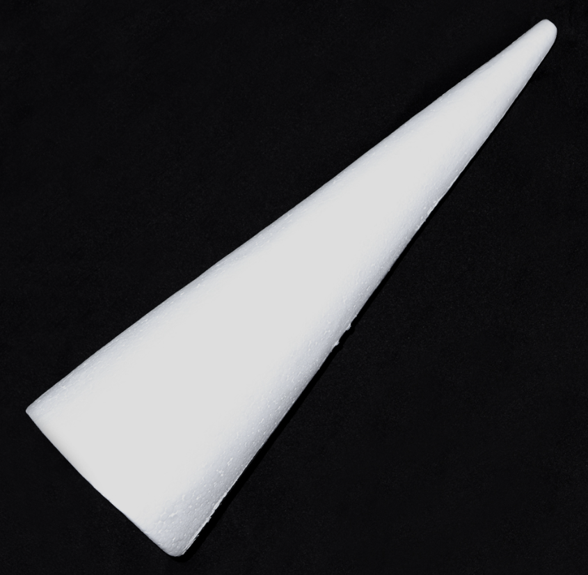 Deco Foam Cone 550mm - 1Pc