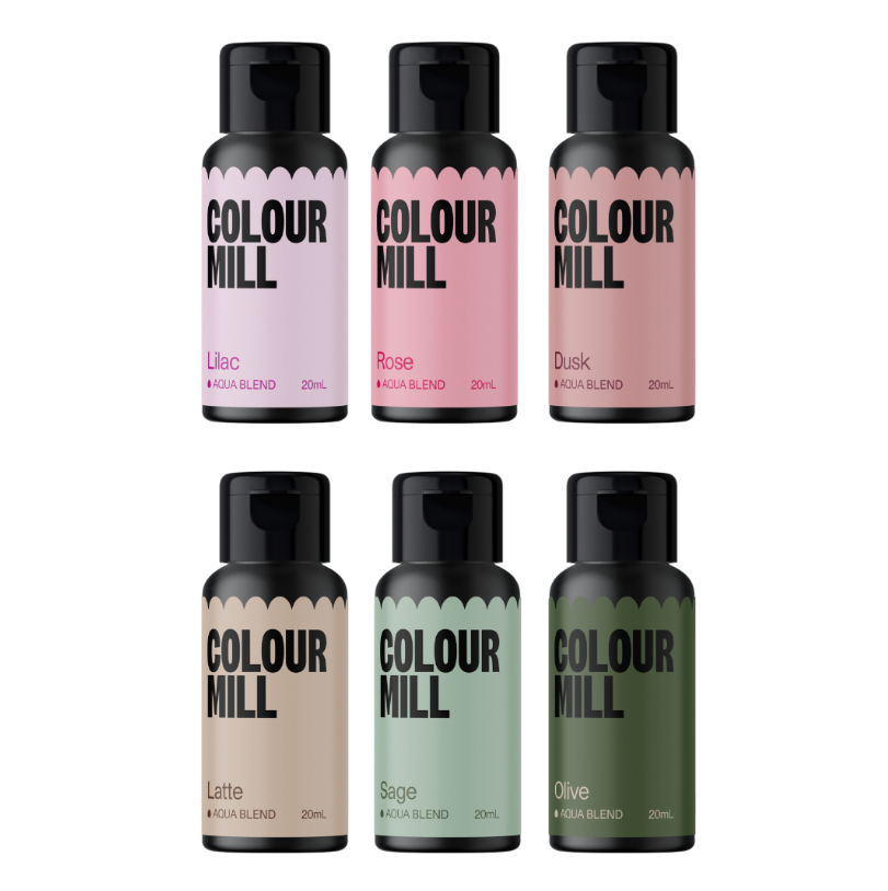 Colour Mill Aqua Based Colouring - 20ml 6 Pack - Botanical