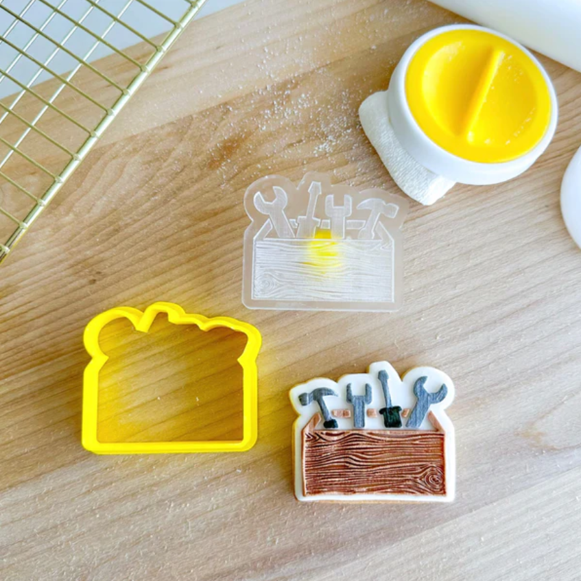 Custom Cookie Cutters Mini Toolbox Cutter and Debosser