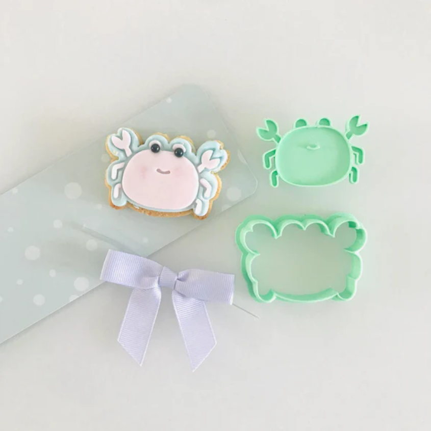 Bento Minis Cutter and Embosser Sets - Under the Sea - Crab (SweetP Cutters)