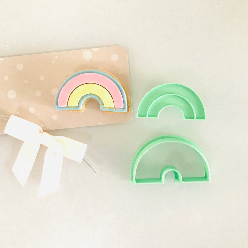 Bento Minis Cutter and Embosser Sets - Unicorn Dreams - Rainbow (SweetP Cutters)