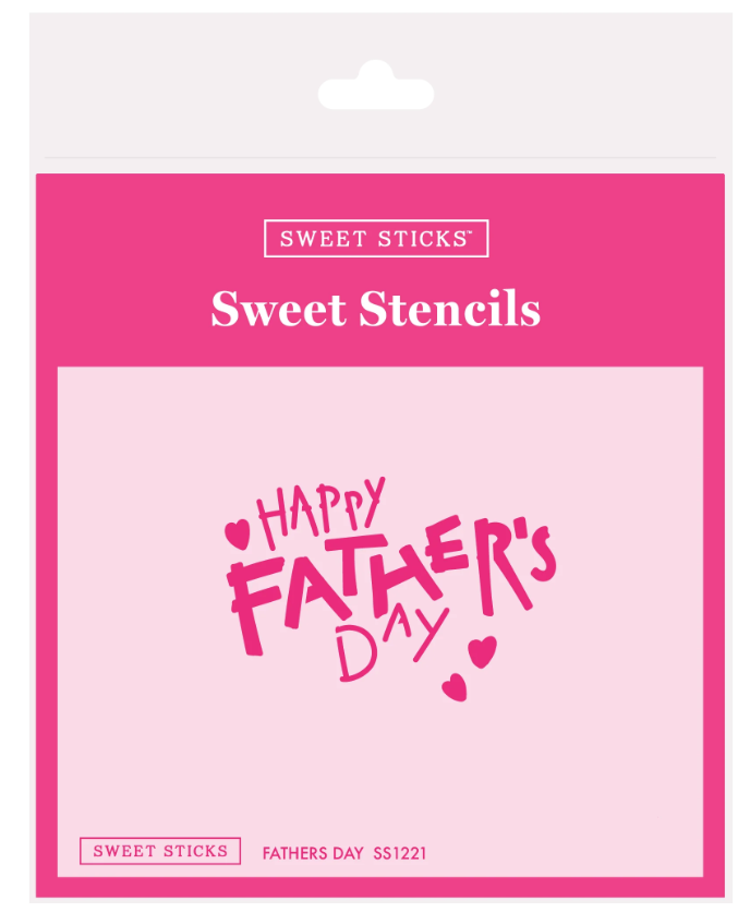 Fathers Day Stencil by Sweet Sticks - SS1221