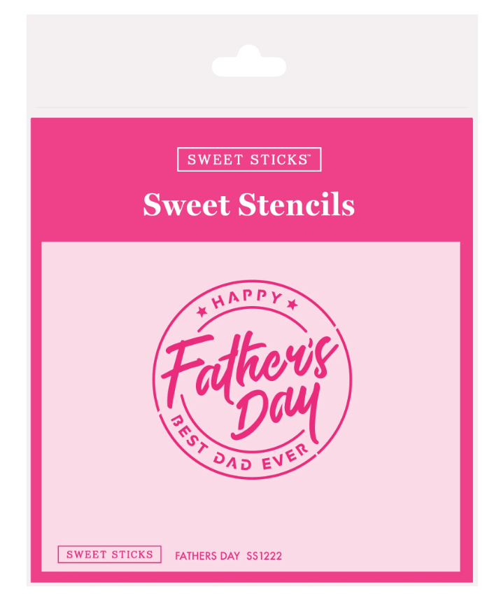 Father's Day Stencil by Sweet Sticks