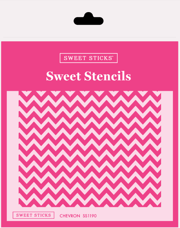 Chevron Stencil by Sweet Sticks