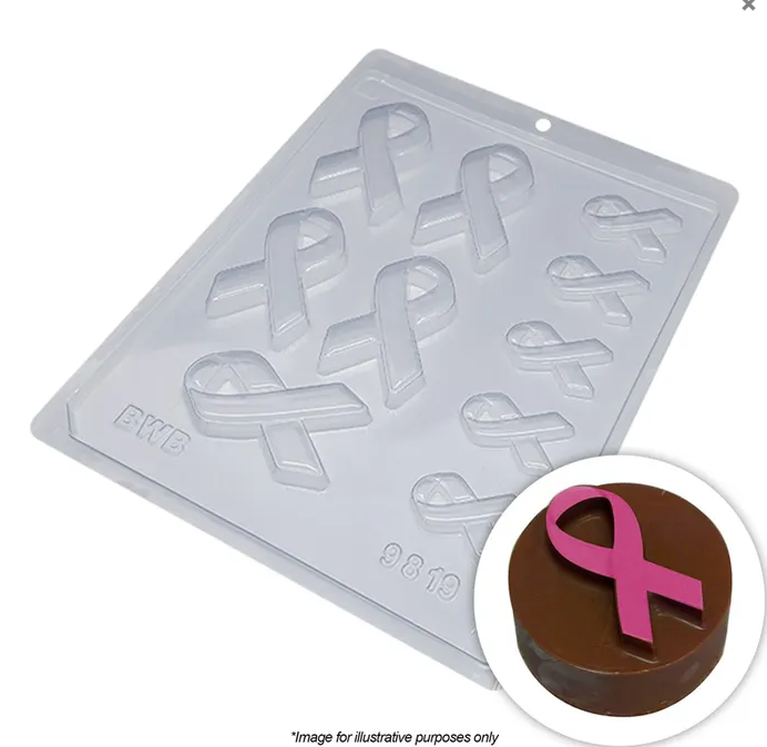 BWB Pink Ribbon Mould 1 Piece