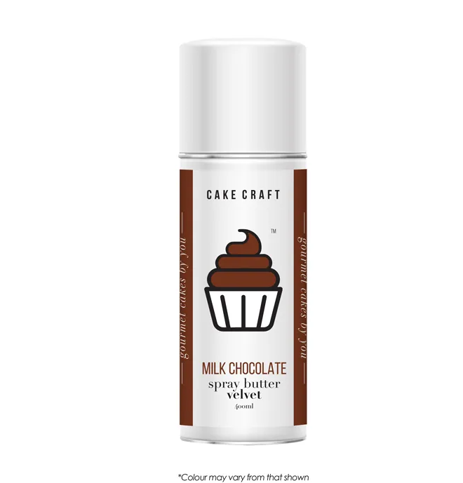 Butter Velvet Spray 400ml Milk Chocolate