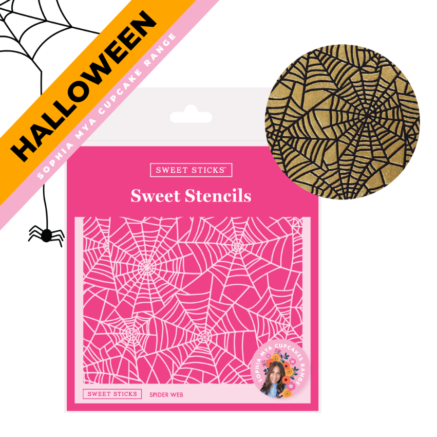 Spider Web Stencil by Sweet Sticks