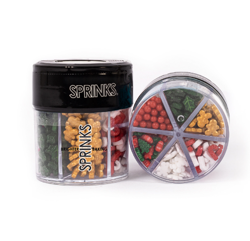 Christmas 6 Cell Sprinkles (85g) - Sprinks