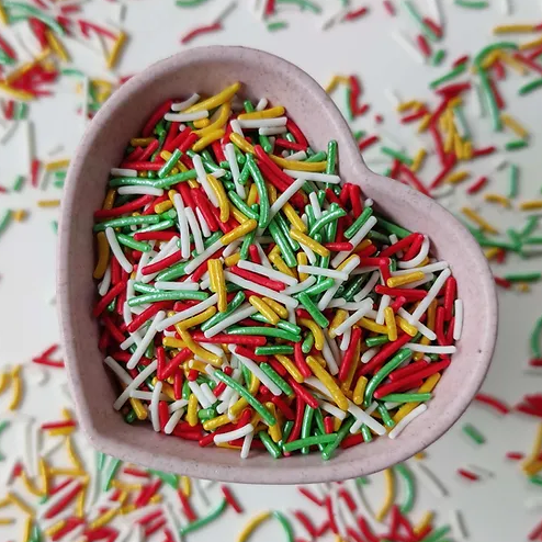 PICNART Deluxe Christmas Jimmies Sprinkle Blend 120g