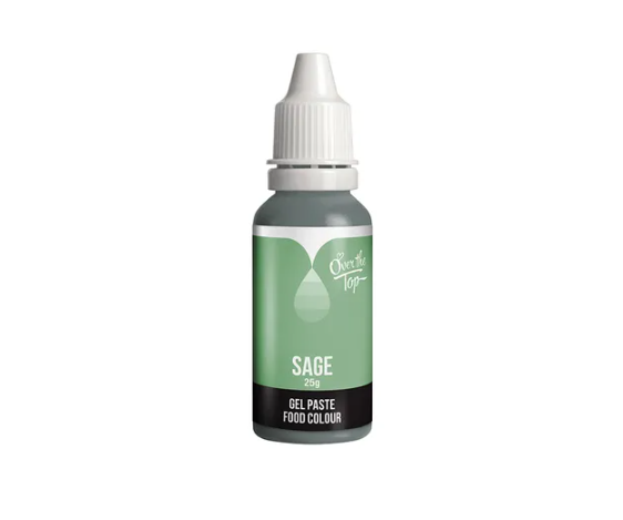 Over The Top Food Colour - Sage 25g