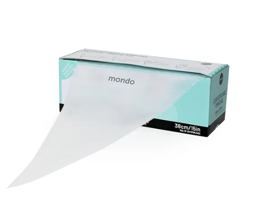 Mondo Disposable Piping Bags 15" - 100 Roll