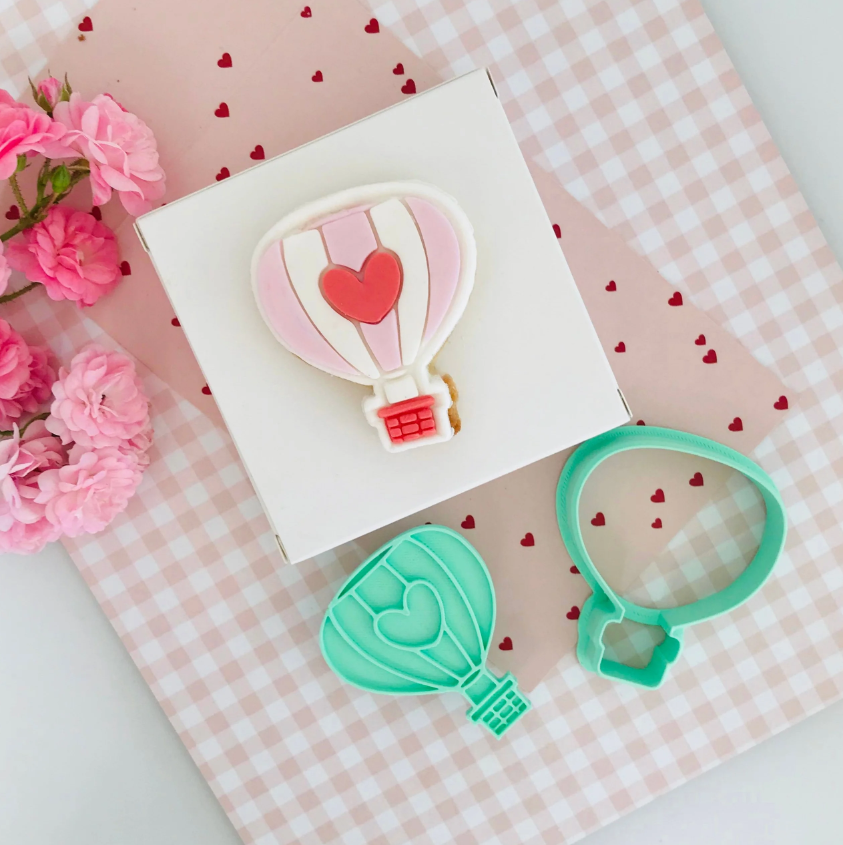 Bento Minis Cutter and Embosser Set - Hot Air Balloon (SweetP)