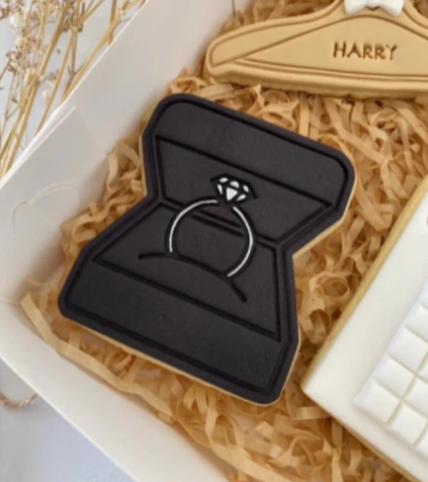 Boss Embossers - Ring Box Cookie Embosser and Cutter