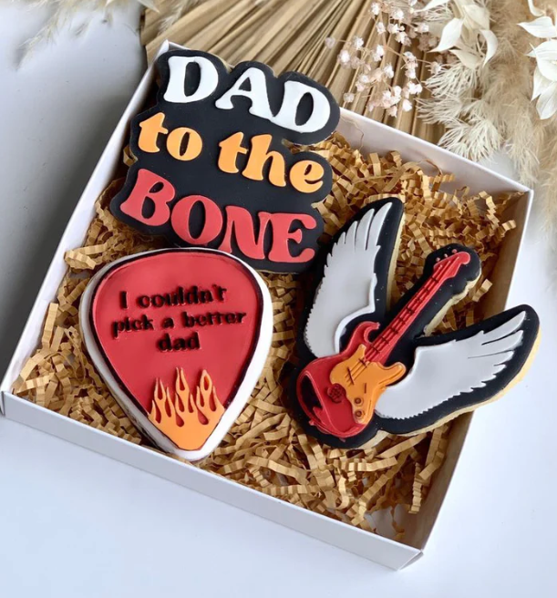 Boss Embossers - Guitar with Wings Debosser and Cutter