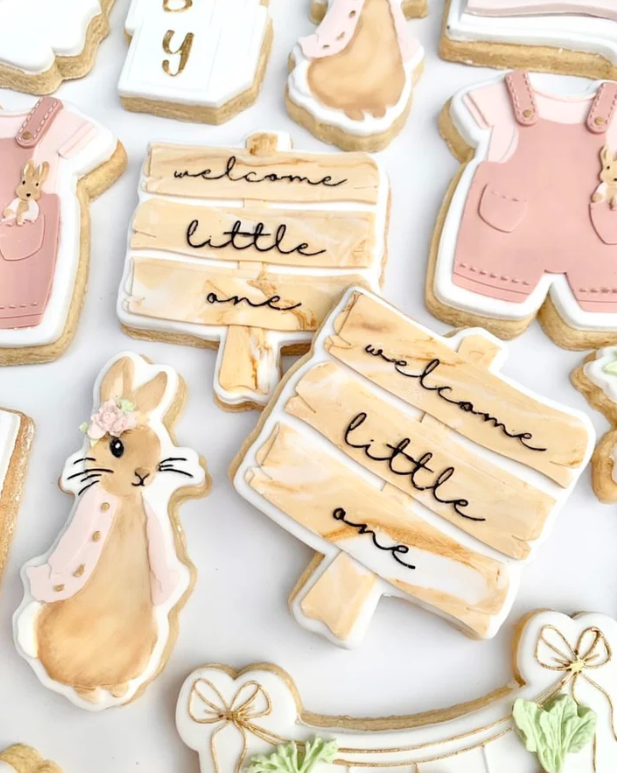 Boss Embossers - Flopsy Bunny with Flower Crown Debosser and Cutter