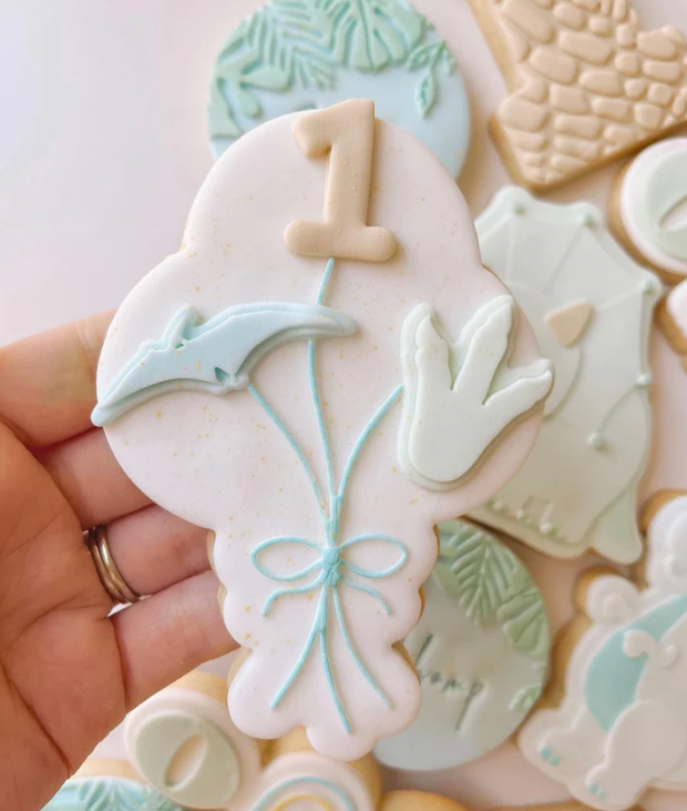 Boss Embossers - Dinosaur Mini Set of 3 Stamps and Cutter