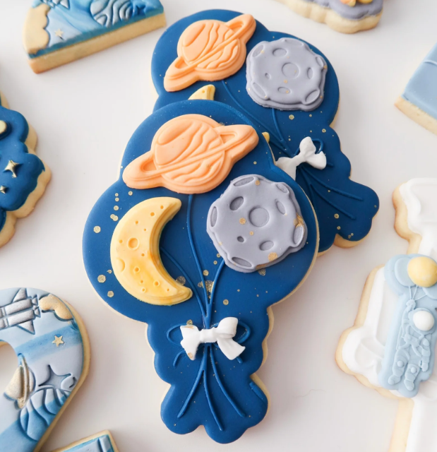 Boss Embossers - Space Minis Set of 3 Debosser and Cutter