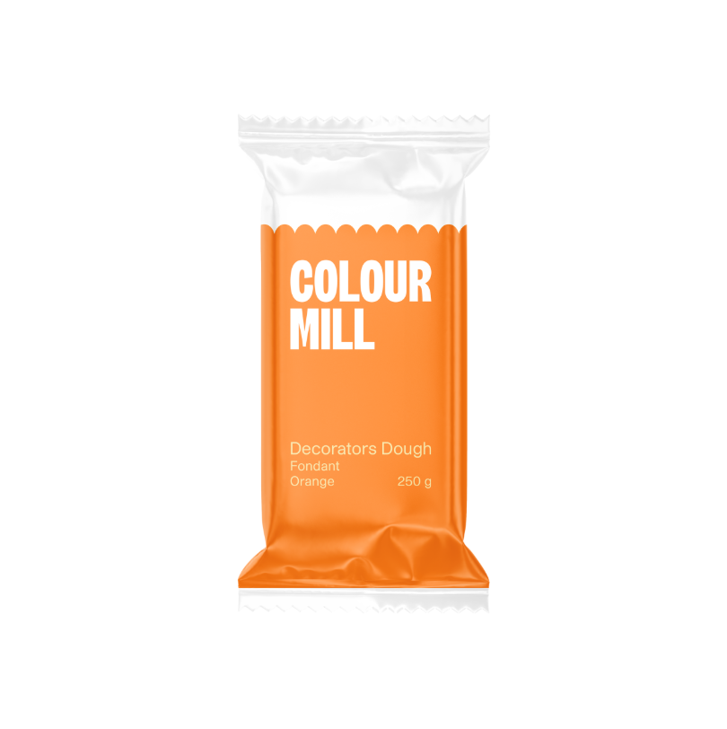 Colour Mill Decorators Dough 250g - Orange