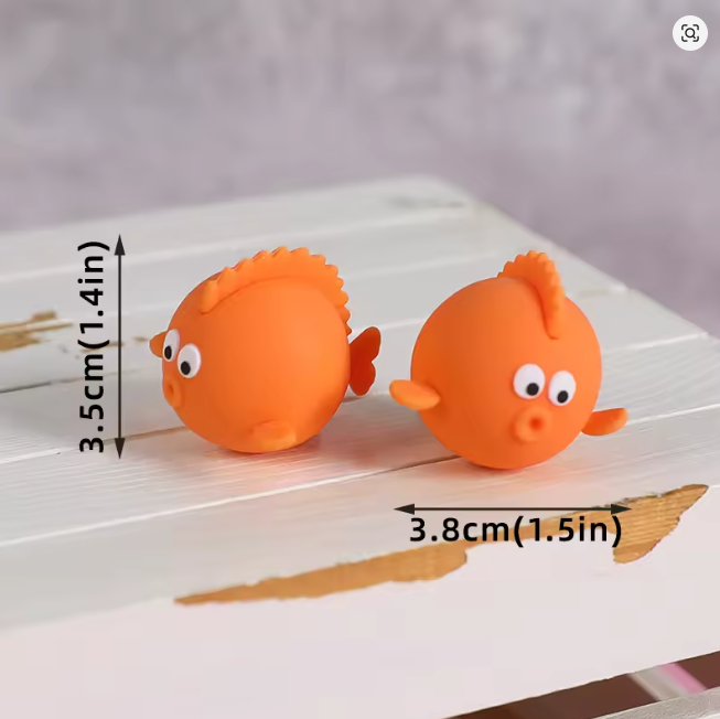 Cake Topper Fish 2 pc