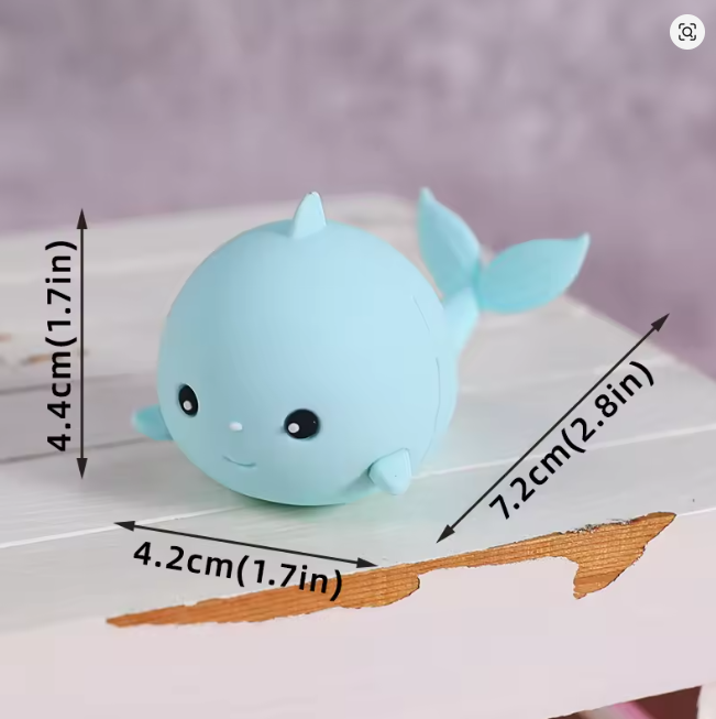 Cake Topper Whale