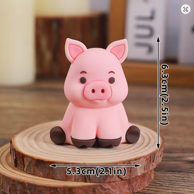 Cake Topper Pig
