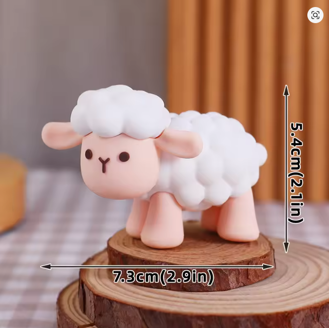 Cake Topper Sheep