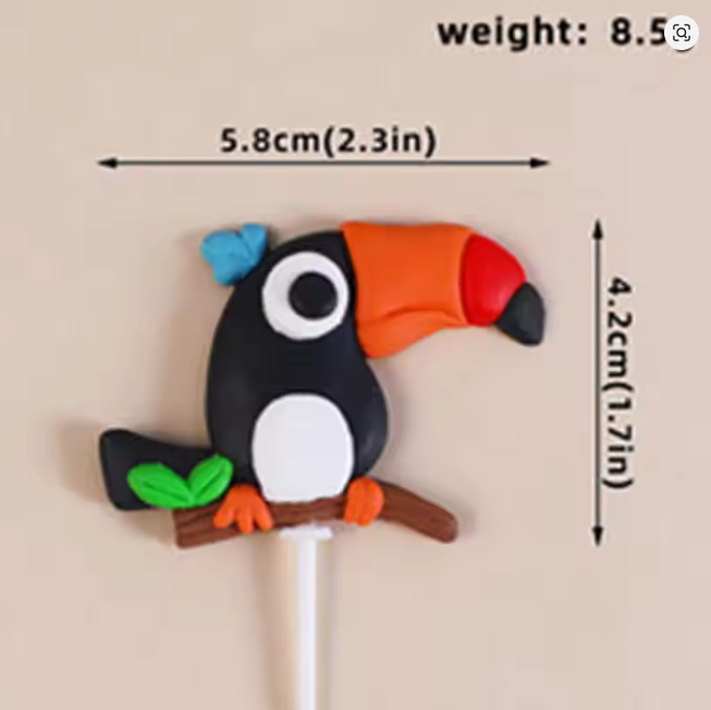 Cake Topper Toucan