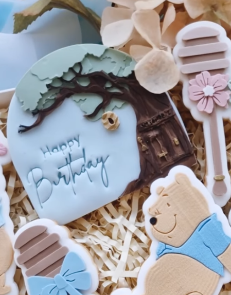 Boss Embossers - WTP Arch Mr Sanders Tree & Beehive Stamp and Cutter