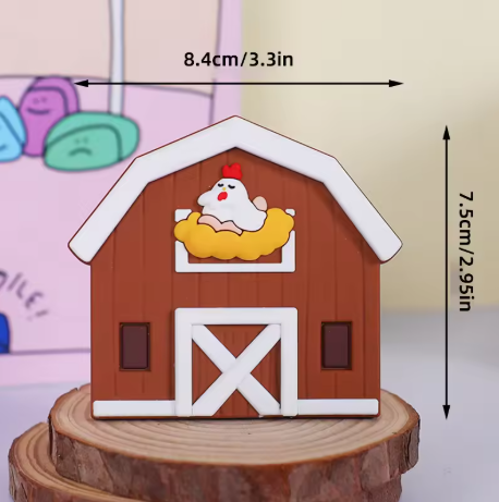 Cake Topper Farm Cabin