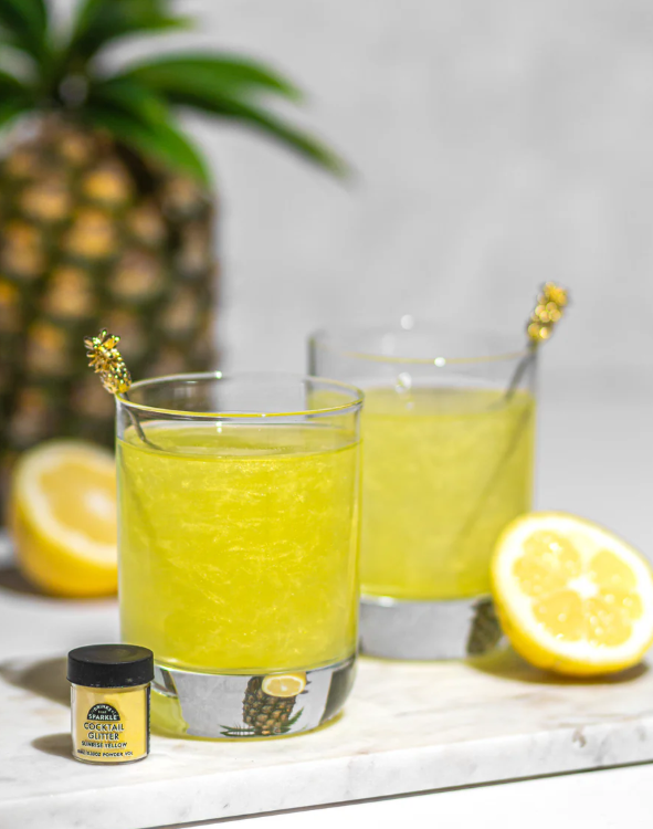 Cocktail Glitter - Sunrise Yellow