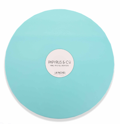 Papyrus PASTEL BLUE 14" Round Masonite Cake Board