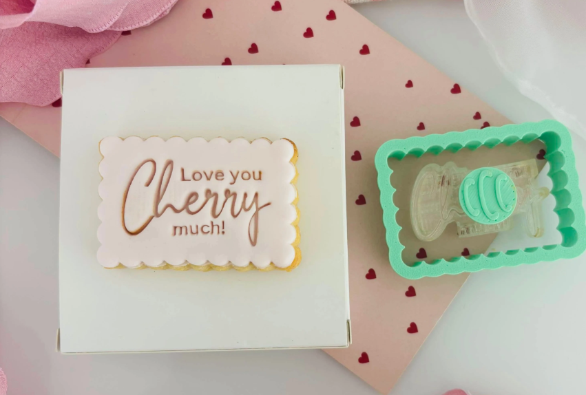 Love you Cherry Much Embosser (Sweet P Cutters)