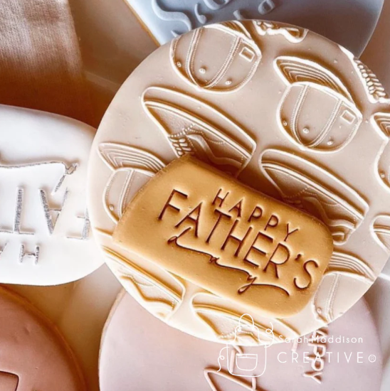 Happy Fathers Day Impression Stamp (Sarah Maddison Creative)