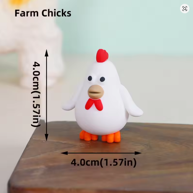 Cake Topper Chicken