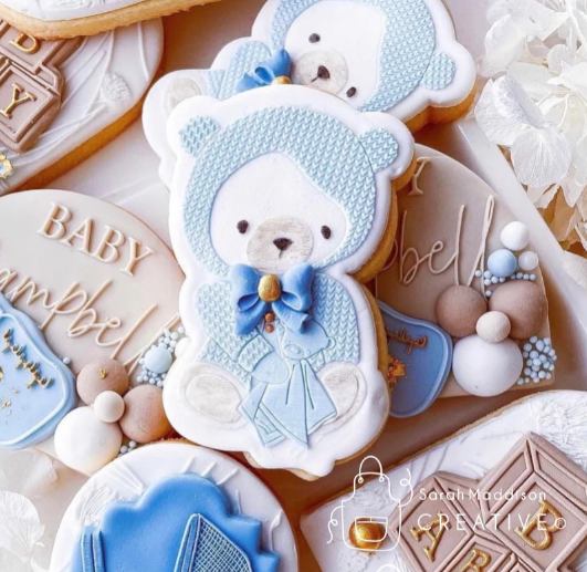Teddy Bear Cutter and Debosser (Sarah Maddison Creative)