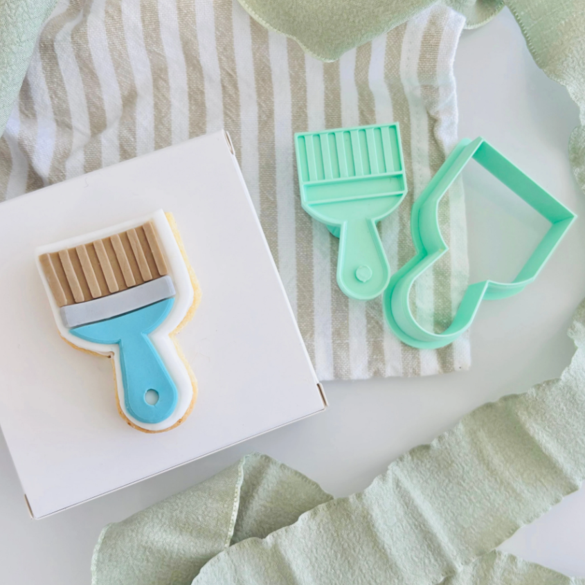Bento Minis Cutter and Embosser Set - Paint Brush (SweetP)