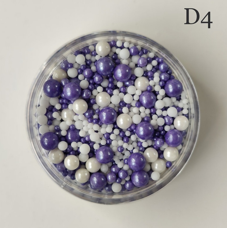 PICNART Sugar Purple/White Sprinkles Blend 120g