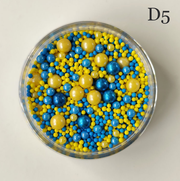 PICNART Sugar Blue/Yellow Deluxe Sprinkles Blend 120g