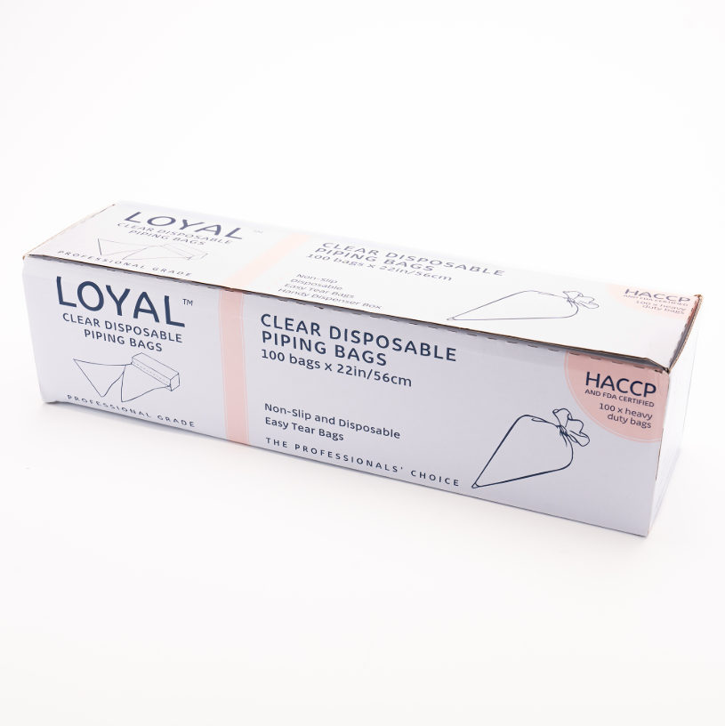 Loyal Disposable Piping Bags Clear 22" (100pc)