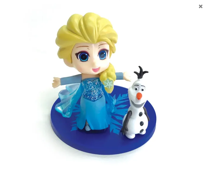 Disney Frozen Young Elsa & Olaf Plastic Figurine