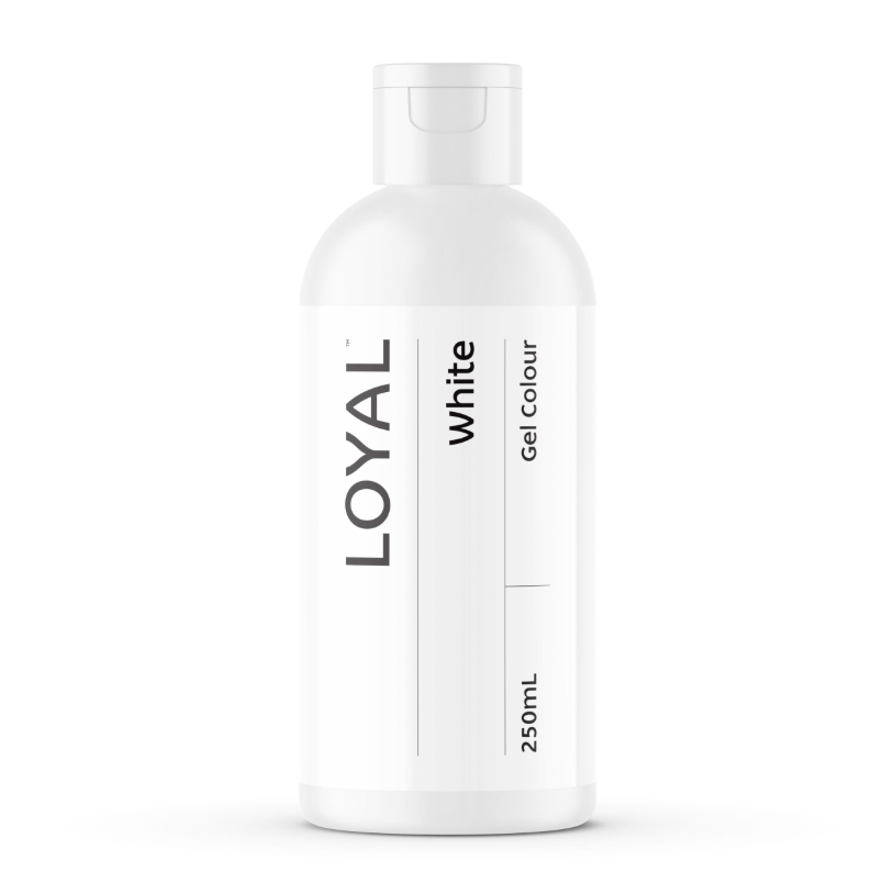 Loyal Gel Colour White 250ml