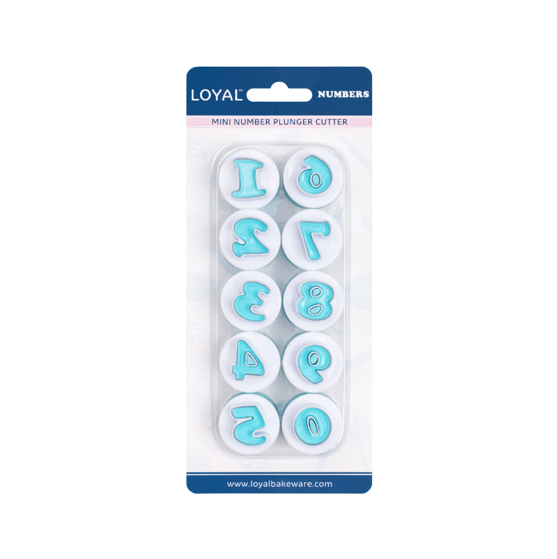 Loyal Number Cutters 10 pcs
