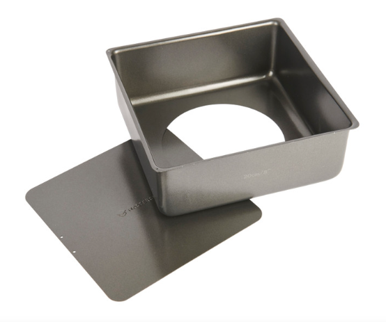 MasterCraft Heavy Loose Base Square Deep Cake Pan 21cm