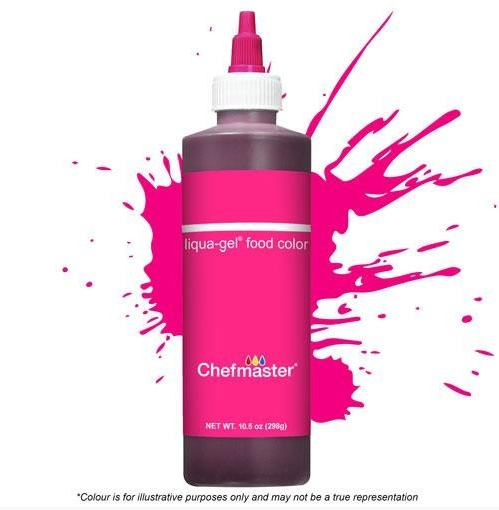 Chefmaster Liqua-Gel Fuchsia 10.5oz/298g