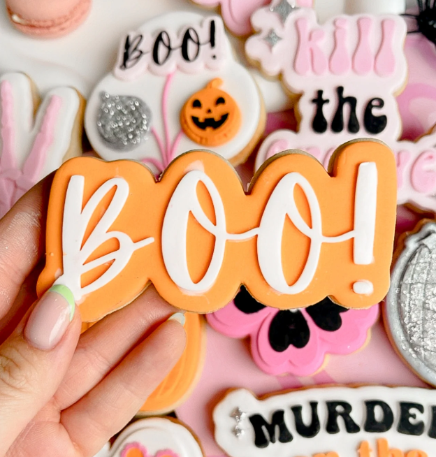 Boss Embossers - BOO! EEK Debosser & Cutter Set of 2