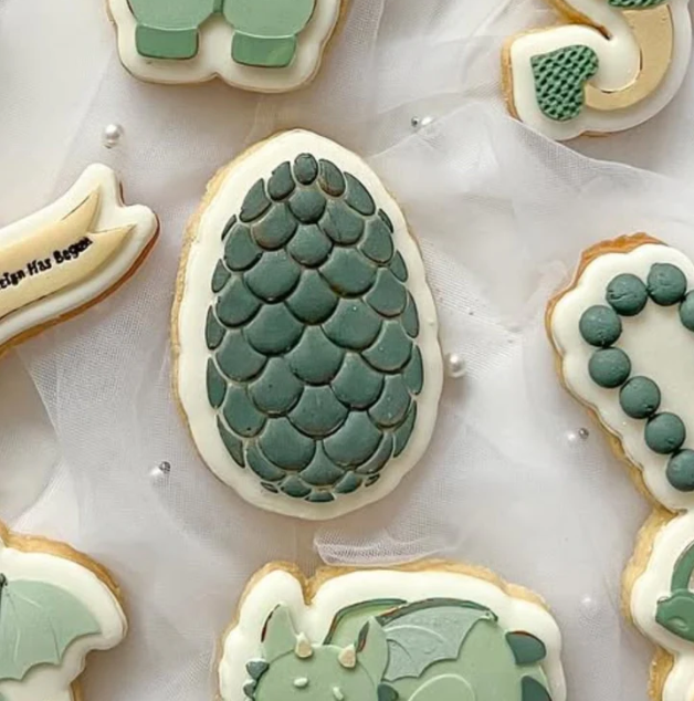 Boss Embossers - Dragon Egg Stamp & Cutter