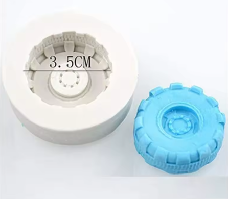 Tyre (L) 3.5cm Silicone Mould