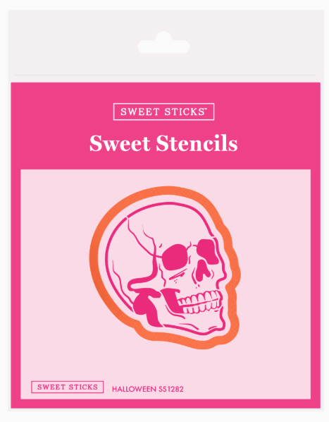 Halloween Skull Stencil & Cutter