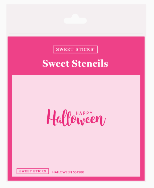 Happy Halloween Stencil By Sweet Sticks